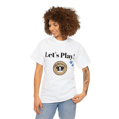 Let's Play - Doggy Duber - Unisex Heavy Cotton Tee