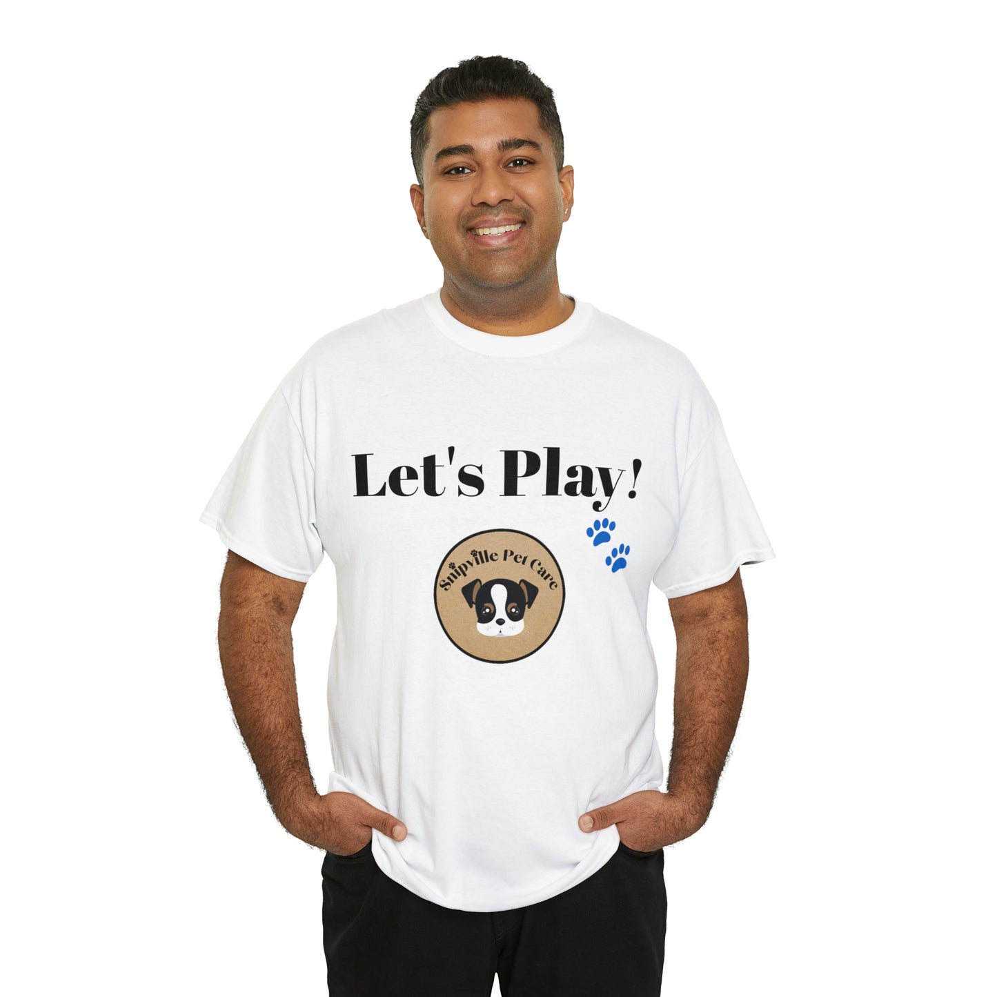 Let's Play - Doggy Duber - Unisex Heavy Cotton Tee