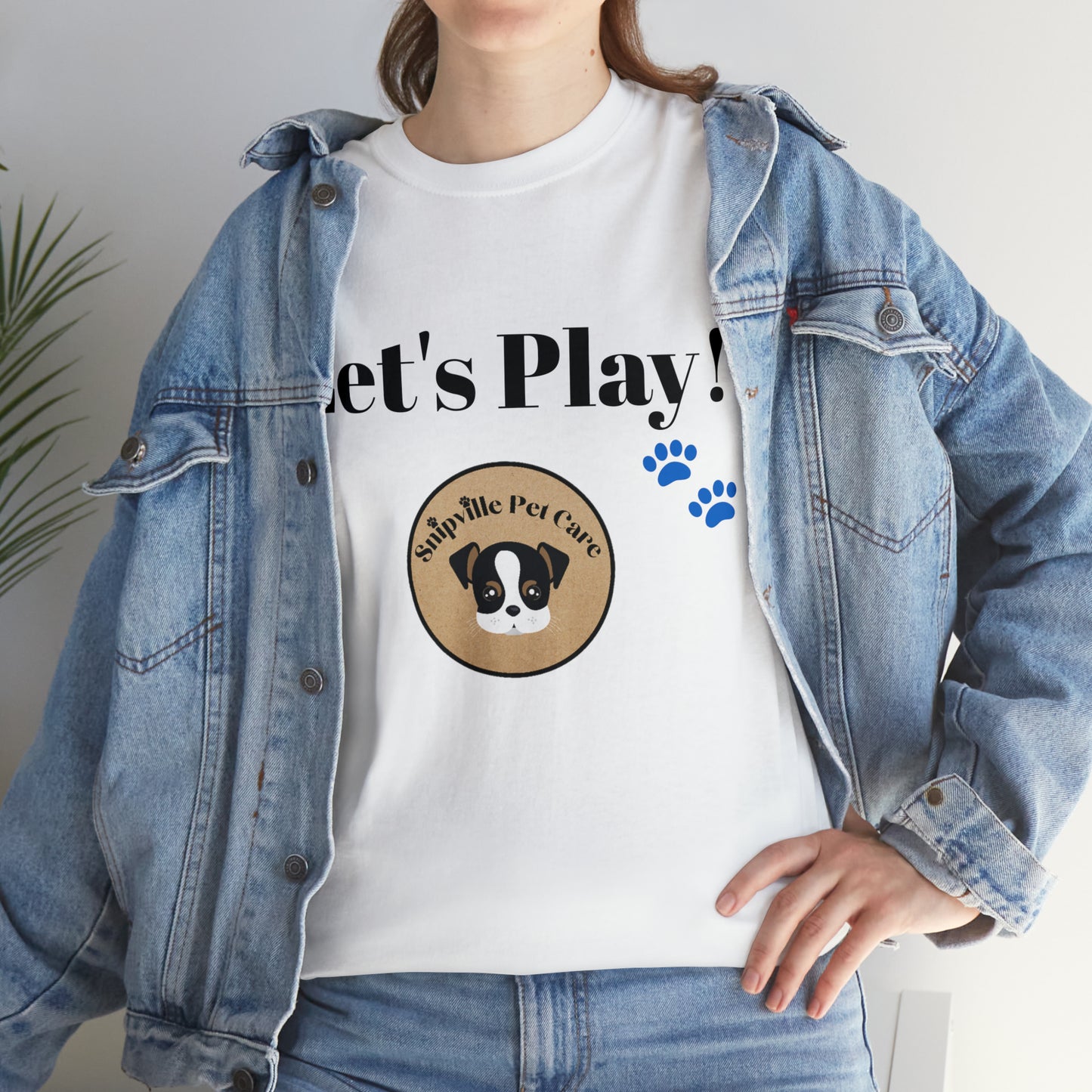 Let's Play - Doggy Duber - Unisex Heavy Cotton Tee